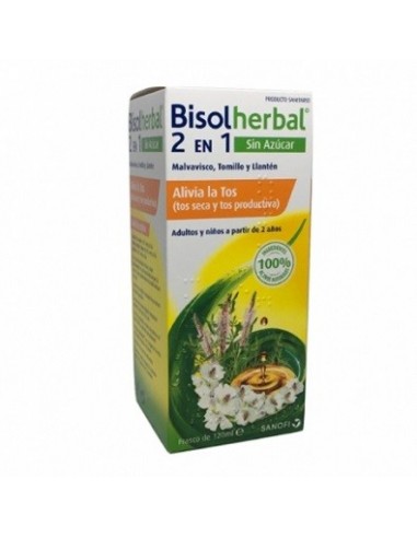 BISOLHERBAL 2 EN 1 MALVAVISCO TOMILLO Y LLANTEN...