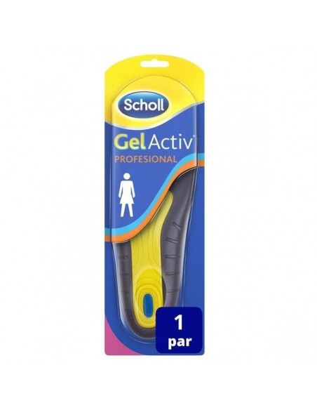 DR SCHOLL PLANTILLA GELACTIV PROFESIONAL MUJER 1 PAR
