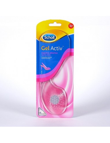 PLANTILLAS SCHOLL GEL ACTIV ZAPATO ABIERTO