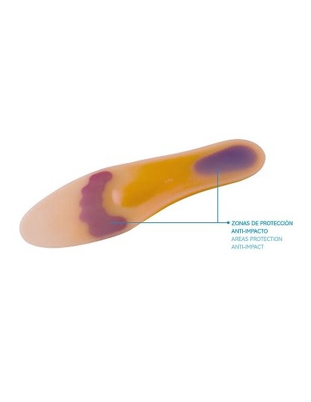 PLANTILLAS CON BOVEDA METATARSAL COMFORSIL CALBENIUM DESCARGA ANTIIMPACTO T PEQ 2 U