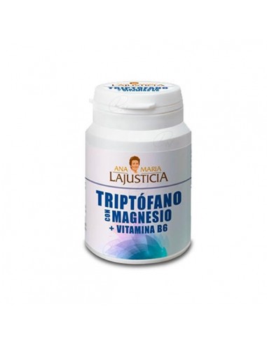 TRIPTÓFANO CON MAGNESIO Y VIT B6 LA JUSTICIA 60...
