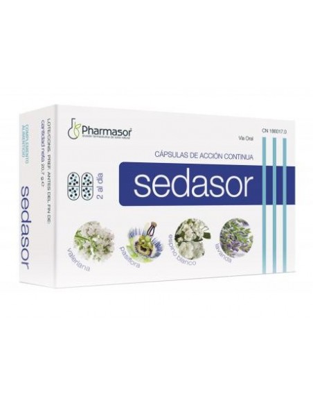 SEDASOR ACCION CONTINUA 30 CAPSULAS
