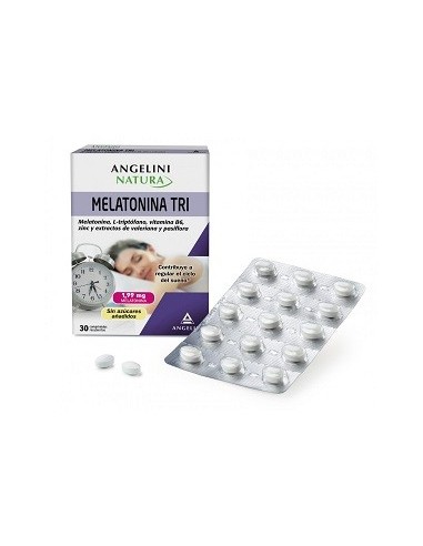 ANGELINI NATURA MELATONINA TRI 199 MG 30 COMP