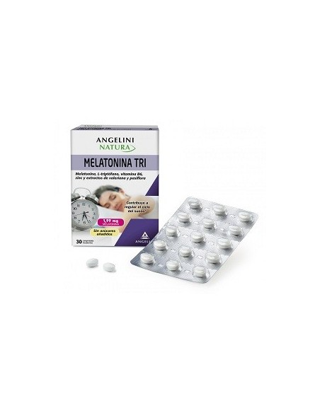ANGELINI NATURA MELATONINA TRI 199 MG 30 COMP