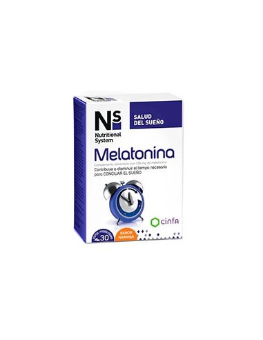 NS MELATONINA 195 MG 30 COMP MASTICABLES