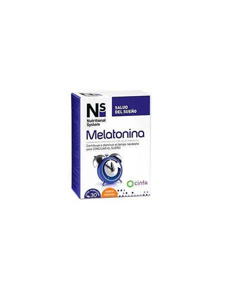 NS MELATONINA 195 MG 30 COMP MASTICABLES