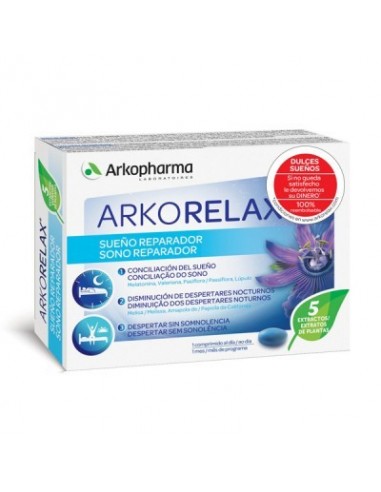 ARKORELAX SUENO REPARADOR 30 COMPRIMIDOS