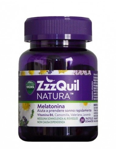 ZZZQUIL NATURA MELATONINA 30 GOMINOLAS