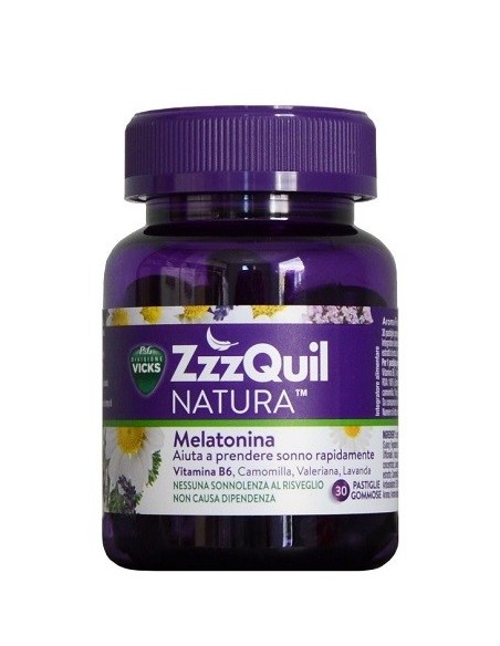 ZZZQUIL NATURA MELATONINA 30 GOMINOLAS