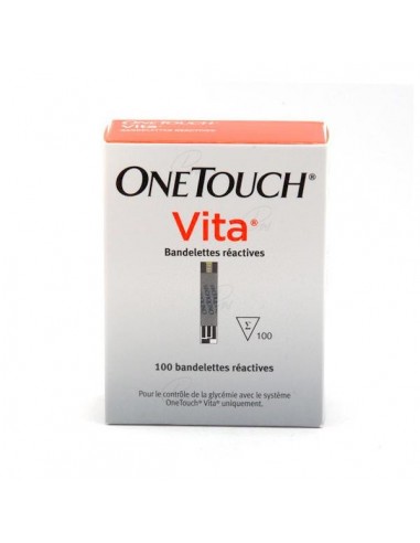 TIRAS REACTIVAS GLUCEMIA ONETOUCH VITA 50 U