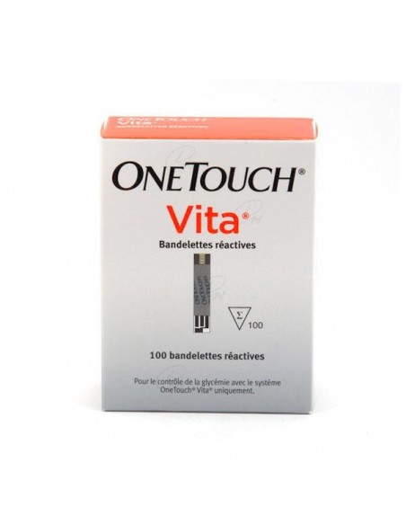 TIRAS REACTIVAS GLUCEMIA ONETOUCH VITA 50 U