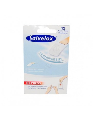 SALVELOX PLAST TRANSPARENTE 12 U