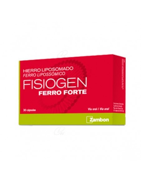FISIOGEN FERRO FORTE CÁPSULAS 30 CAPS