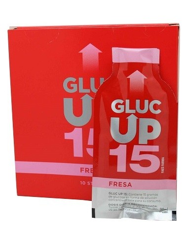GLUC UP 15 FAES FARMA FRESA 10 STICKS