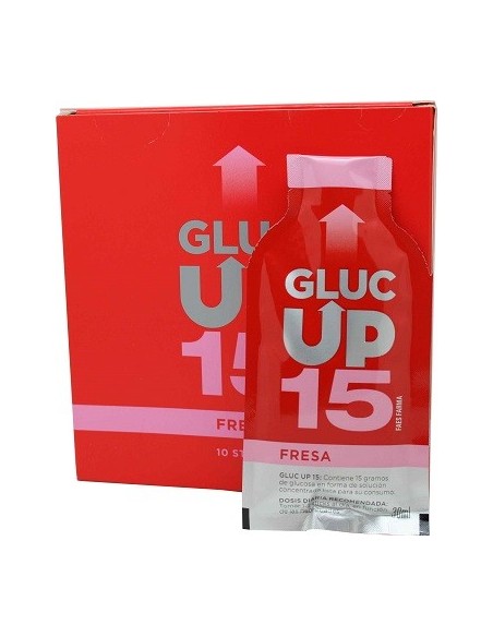 GLUC UP 15 FAES FARMA FRESA 10 STICKS