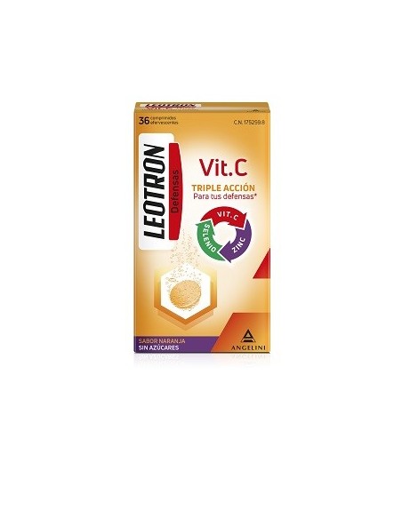 LEOTRON VITAMINA C 36 COMPRIMIDOS EFERVESCENTES