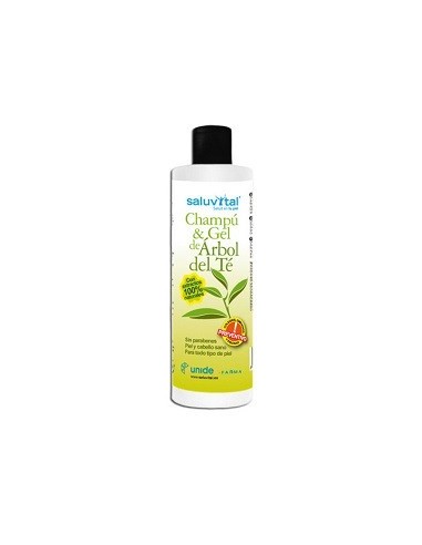 SALUVITAL CHAMPU  GEL DE ARBOL DEL TE 300 ML