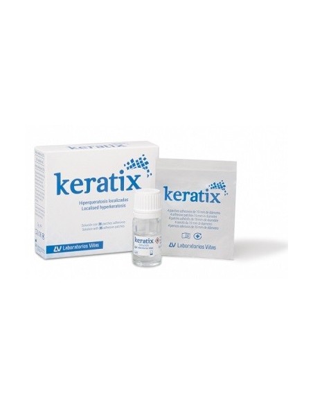 KERATIX SOLUCION  PARCHES ADH 3 G  36 PARCHES PINCEL
