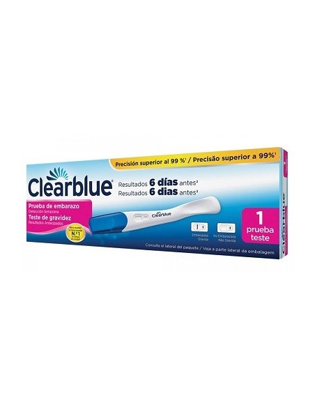 CLEARBLUE TEST DE EMBARAZO DETECCIÓN RÁPIDA 2 PRUEBAS