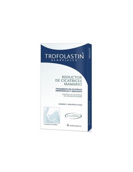 TROFOLASTIN REDUCTOR DE CICATRICES MAMARIO 3 BLISTER 2 APOSITOS