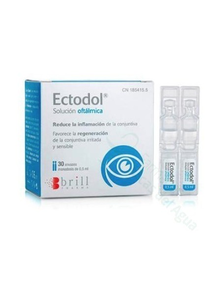 ECTODOL SOLUCIÓN OFTÁLMICA 05 ML 30 MONODOSIS