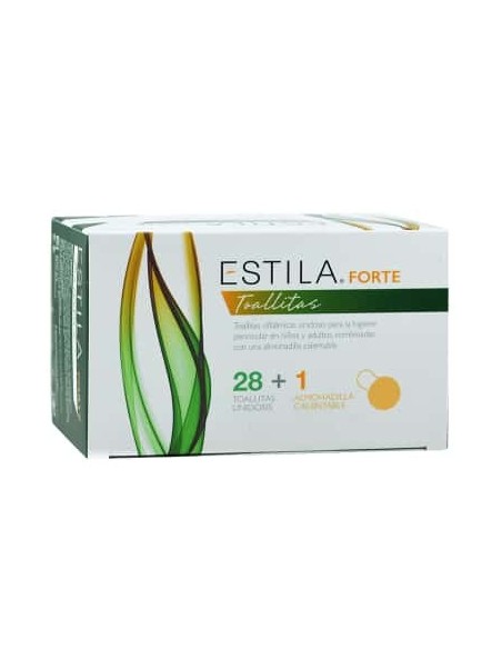 ESTILA FORTE TOALLITAS 28 TOALLITAS  ALMOHADILLA