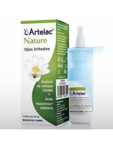 ARTELAC NATURE OJOS IRRITADOS COLIRIO 10 ML