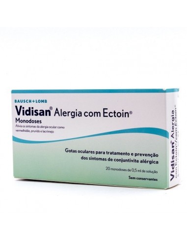 VIDISAN ALERGIA ECTOIN 20 MONODOSIS