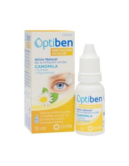 OPTIBEN OJOS IRRITADOS 1 FRASCO 15 ml