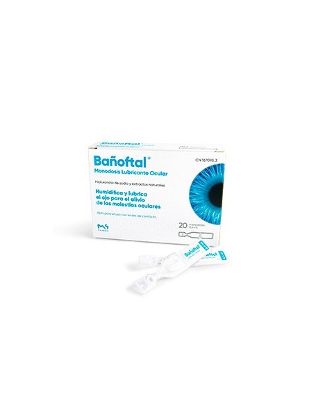 BAÑOFTAL GOTAS OFTÁLMICAS 20 MONODOSIS 04 ML