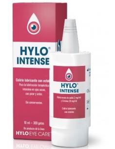 HYLO INTENSE COLIRIO 1 ENVASE 10 ml CON GOTERO
