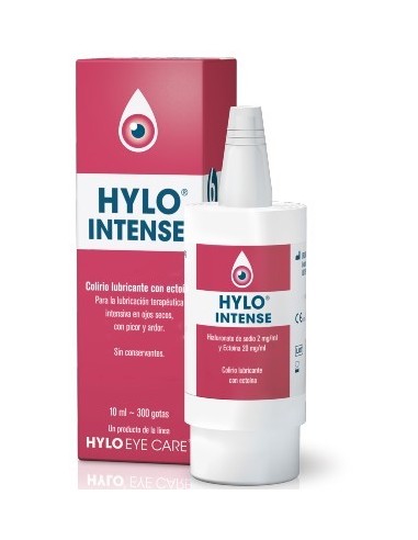 HYLO INTENSE COLIRIO 1 ENVASE 10 ml CON GOTERO