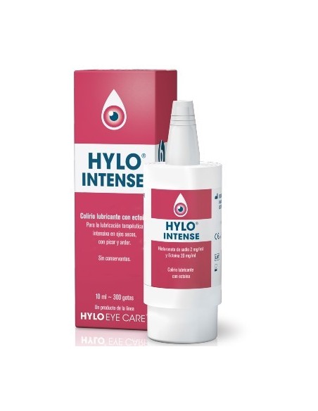 HYLO INTENSE COLIRIO 1 ENVASE 10 ml CON GOTERO