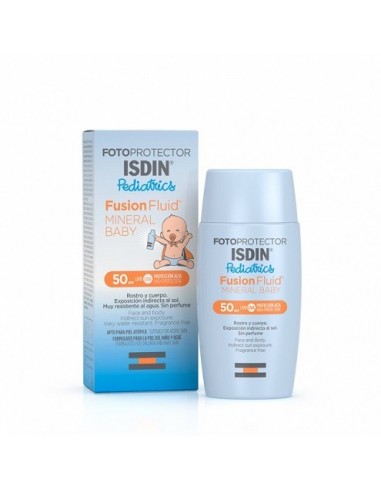 FOTOPROTECTOR ISDIN SPF50 FUSION FLUID MINERAL...