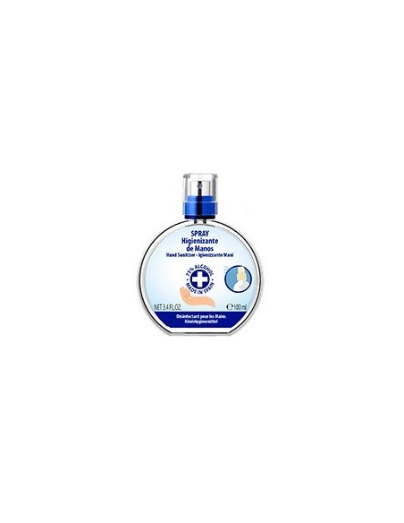 HIGIENIZANTE SPRAY HIDROALCOHOLICO 75 MANOS CRISTAL 100ML