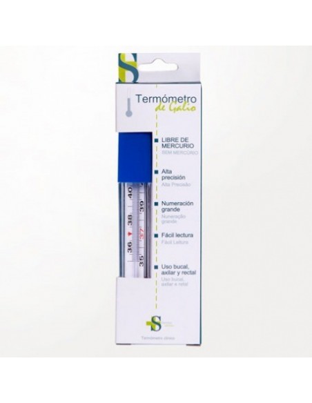 TERMOMETRO CLINICO DE GALIO SIN MERCURIO SANITEC SOLUTIONS