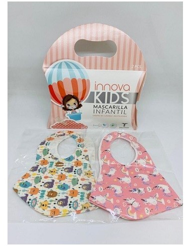 PACK 2 MASCARILLAS INNOVAKIDS INFANTILES...