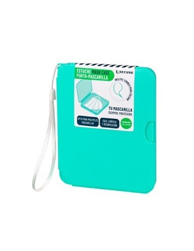 PORTAMASCARILLA ANTIBACTERIAL MASK CASE PARA...