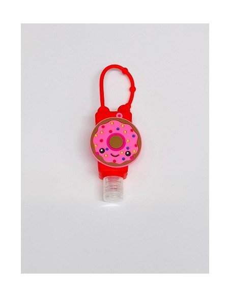 PORTA GEL PARA MOCHILA CON DIBUJOS VARIADOS RELLENO CON GEL HIDROALCOHOLICO 73 30ML 1 UD