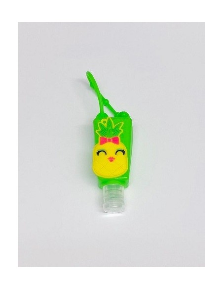 PORTA GEL PARA MOCHILA CON DIBUJOS VARIADOS RELLENO CON GEL HIDROALCOHOLICO 73 30ML 1 UD