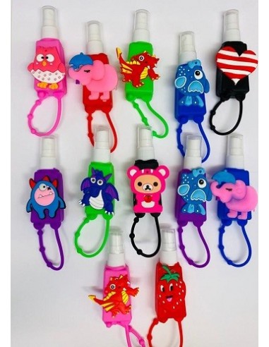 PORTA SPRAY PARA MOCHILA CON DIBUJOS VARIADOS...