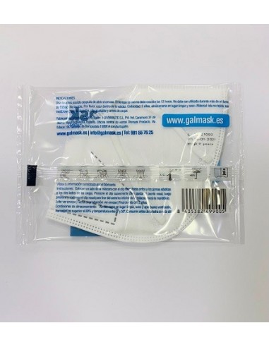 MASCARILLA FFP3 BLANCA 1UNIDAD