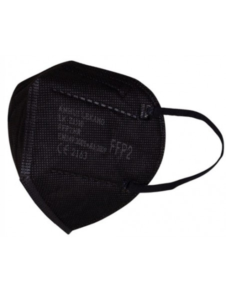 MASCARILLA FFP2 NEGRAS PACK 5UDS