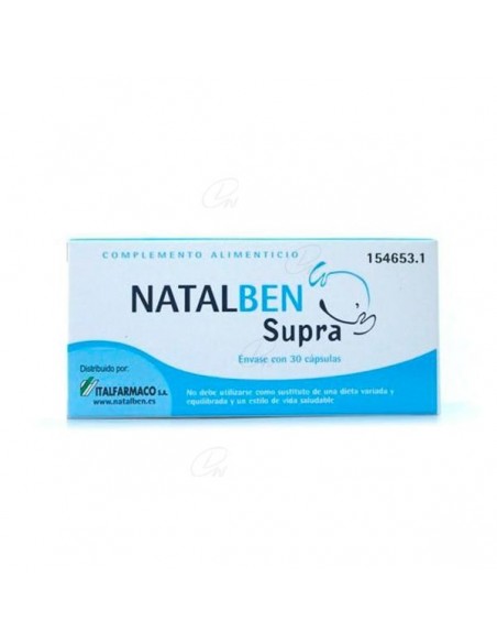 Natalben Supra 30 Capsulas