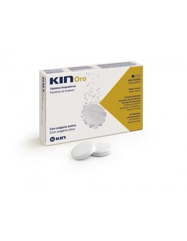 KIN ORO TABLETAS LIMPIADORAS 30 TABLETAS