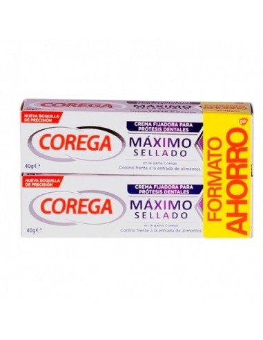 COREGA DUPLO MAXIMO SELLADO ADHESIVO PROTESIS...