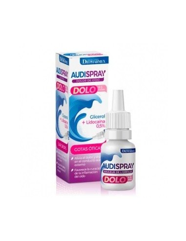 AUDISPRAY DOLO GOTAS ÓTICAS 1 ENVASE 7 G