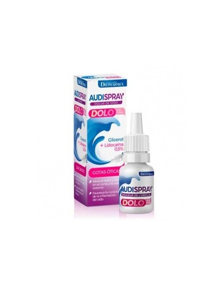 AUDISPRAY DOLO GOTAS ÓTICAS 1 ENVASE 7 G