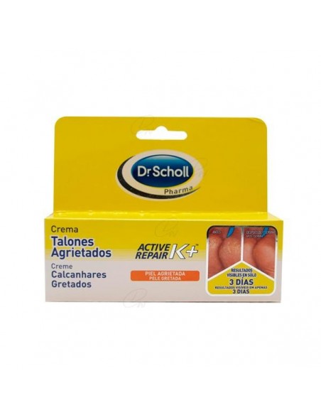 CREMA TALONES AGRIETADOS SCHOLL K+ 60 ML