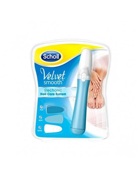 DR SCHOLL VELVET SMOOTH LIMA ELECTRONICA UÑAS RECARGABLE